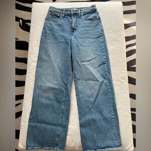 Madewell Perfect Vintage Wide Leg Jeans